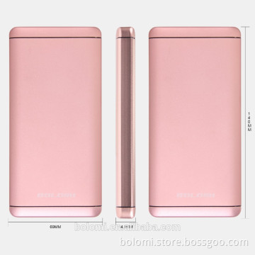 Aluminum alloy 10000mah online shopping for iphone case power bank/portable battery charge